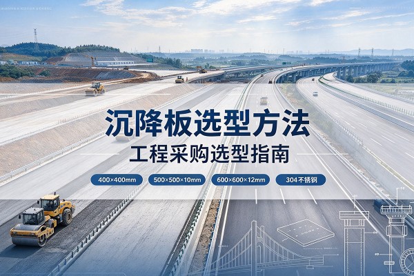 钟楼沉降板选择方法