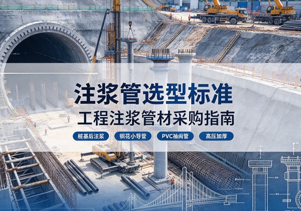 钟楼注浆管选型标准
